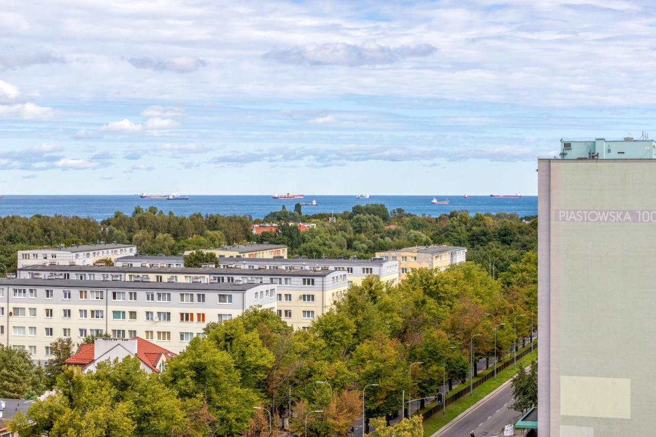 Seaview Apartment Gdansk Przymorze By Noclegi Renters Luaran gambar